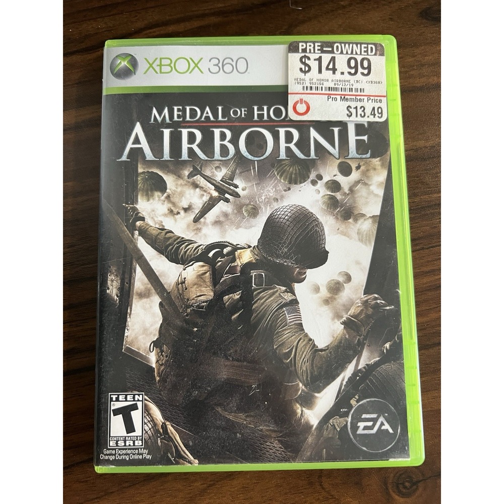 ✨ Medal of Honor:‎ Airborne (Microsoft Xbox 360, 2007)